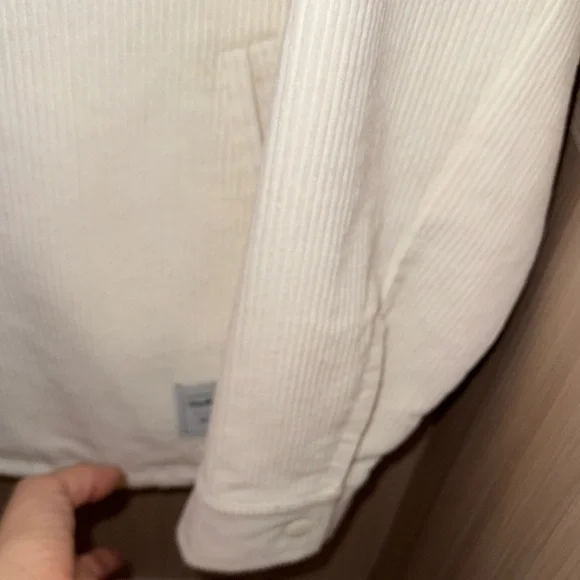 Mitchell & Ness nwot NY Yankees Cream Corduroy Jacket with large - Picture 3 of 8